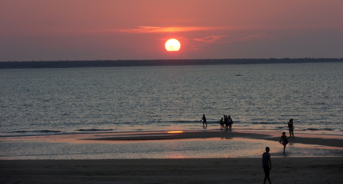 couché de soleil darwin